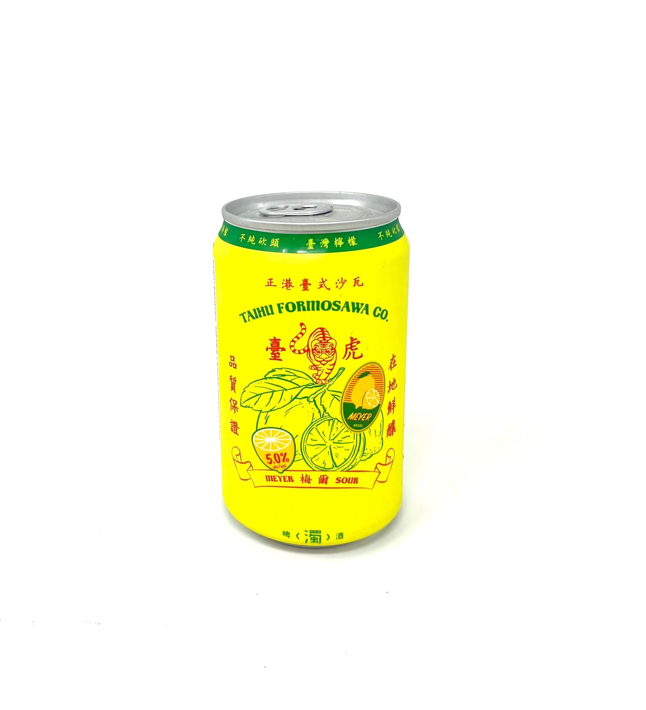 TAIHU BREWING MEYER LEMON FORMOSAWA SOUR SINGLE 330ML CAN 5% ABV